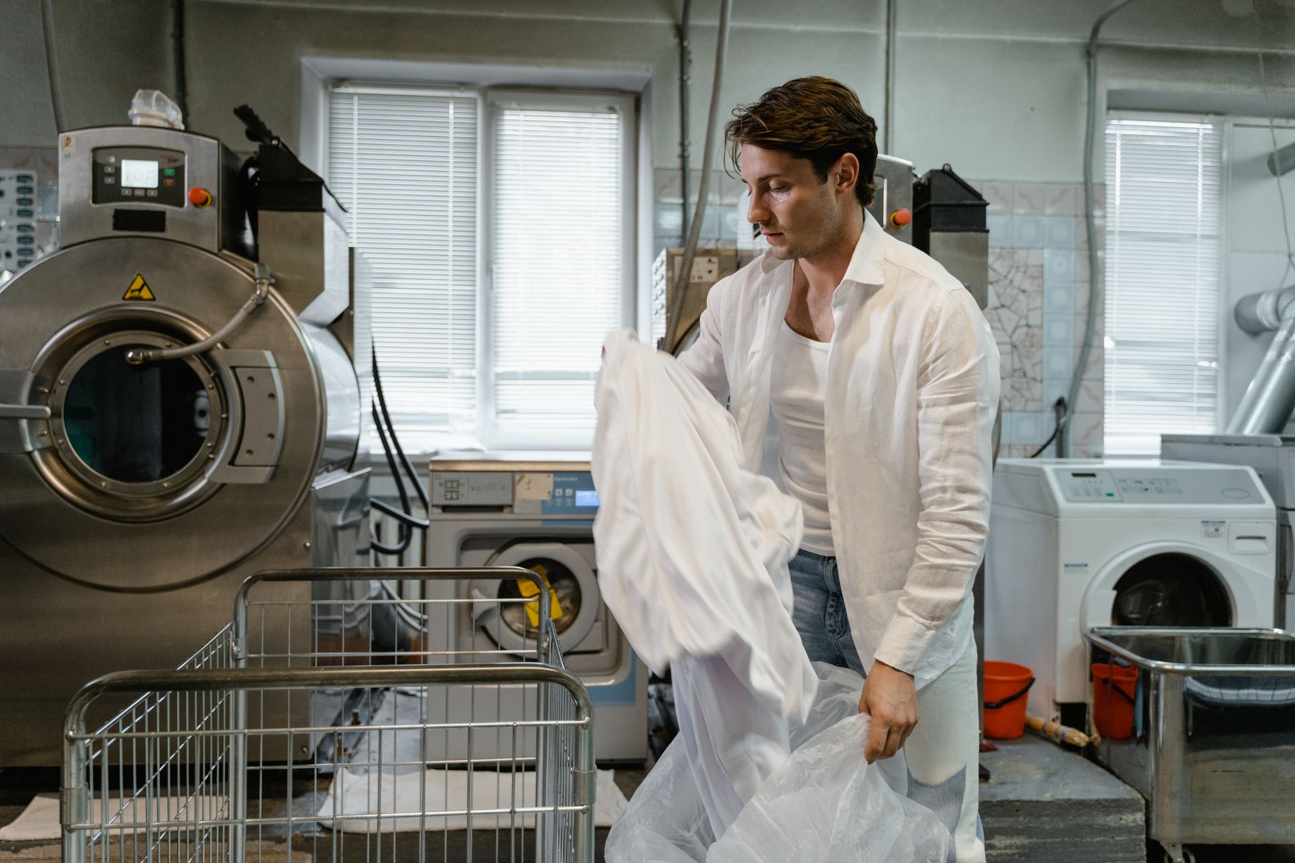 industrial workwear laundry services — CanDo Laundry Services